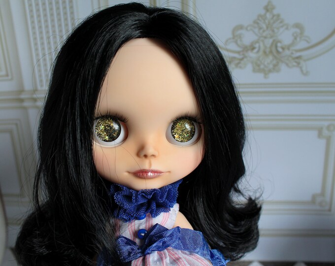Custom Blythe doll custom “Rose” OOAK Blythe TBL blythe face carving collectible dolls Blythe collection