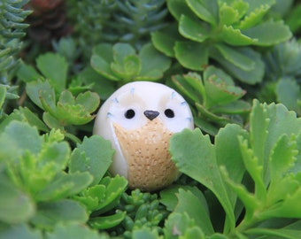 Clay Owl - Collectible - Owl figurine - Owl totem