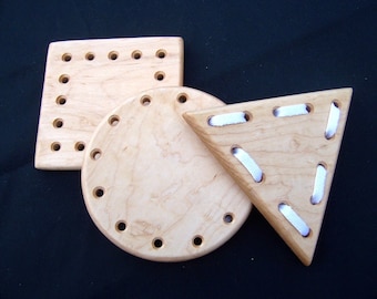 Geometric Lacing Shapes/Learning Toy