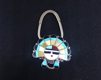 Zuni Inlay Key Chain