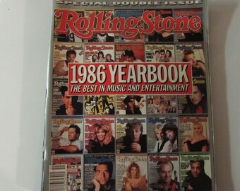 Rolling Stone Magazine 1986 Yearbook