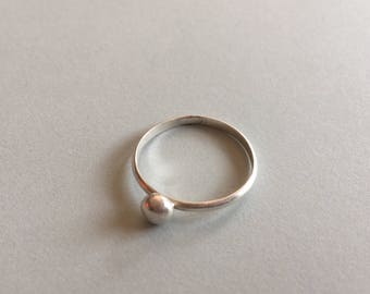 Pebble Ring - Sterling Silver