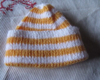 HAT HANDMADE FOR NEWBORN OR REBORN BABY