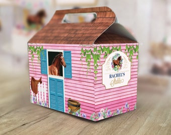 PRINTABLE - Horse Party Bag | Pony Party Bag | Favor Bag | Horse Party Printables | Horse Party Decor | Horse Party Decorations