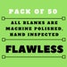18 Gauge 1 1/4" Aluminum Stamping Blanks (50 ct), 1-1/4 INCH aluminum rounds, aluminum stamping discs, metal stamping blanks,