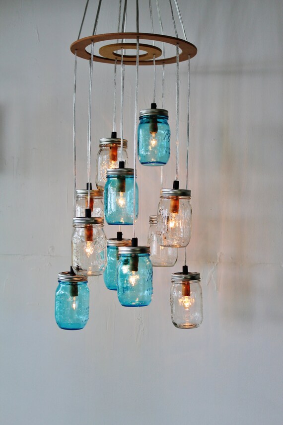 Mason Jar Cer Chandelier Upcycled Hanging Like This Item