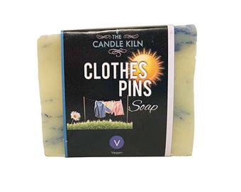 Clothes Pins PREMIUM Vegan Cold Process Soap