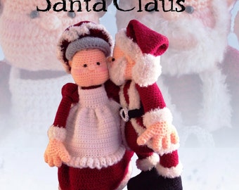 11B - Mrs. Santa Claus (Crochet Pattern)