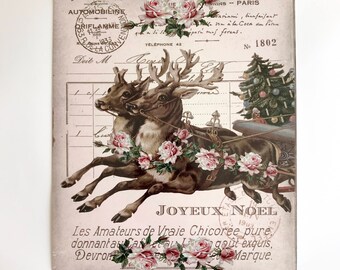 Christmas Sign - Reindeer Sign - Wreath Sign - Wreath Attachment