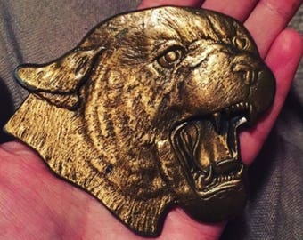Vintage panther belt buckle