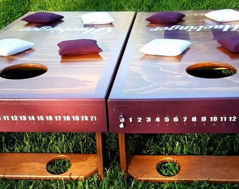 Cornhole scoreboard | Etsy