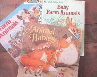 Little Golden Book Baby Farm Animals Farm Animals Please Read To Me Books Animal Babies