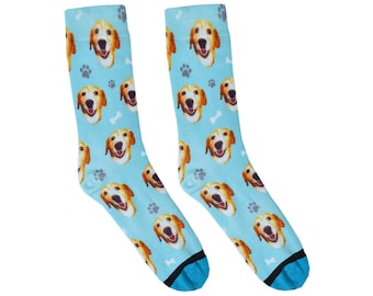 Custom Dog Socks - Put Your Dog on a Sock!