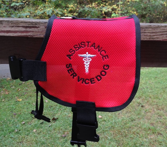 Items similar to Service Dog Vests, Custom Made. Air Mesh padded fabric