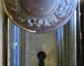 Late Victorian Door Knob