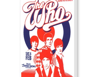 The Who - Concert Poster - Birdcage Portsmouth 1967