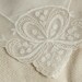 Antique Mechlin Lace Wedding Handkerchief Lily of the Valley