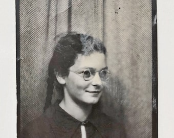 Original Vintage Photobooth Photograph | Julia