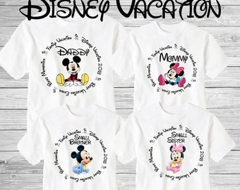 Family disney world shirts 2018, Disney Family Shirts, Matching Family Disney Shirts, Personalized Disney Shirts for Family 2018 des42