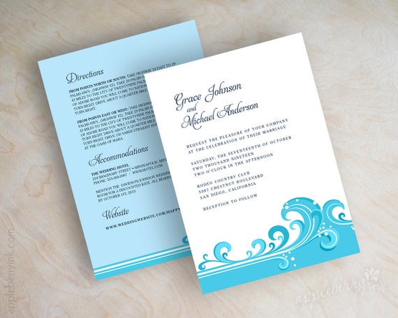 Etsy Destination Wedding Invitations 8