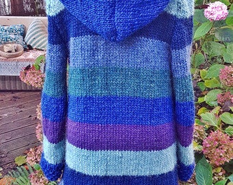 Knitting coat from Iceland wool ***M