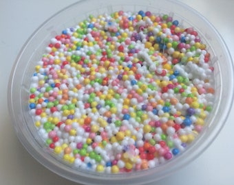 Rainbow sherbert floam
