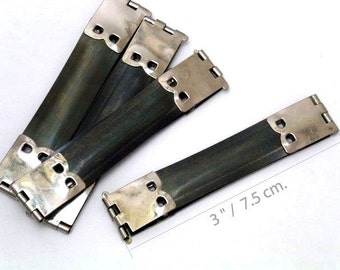 10 pcs 3 inch / 7.5 cm Metal internal flex frames purse