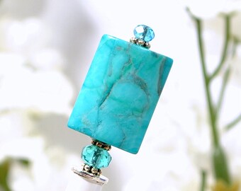 Hair Chopstick Blue Hairstick Hair Beads Pirate Hair Pin Japan Hair Accessory Hair Stick for Sale - "Wild at Heart"