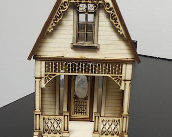 Little Ann Victorian Cottage 1:48 Scale Dollhouse