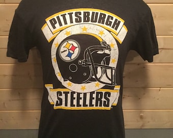 Vintage 1980’s Pittsburgh Steelers 50/50 T-Shirt