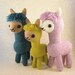 Alpaca Family Amigurumi Pattern PDF - Crochet Pattern