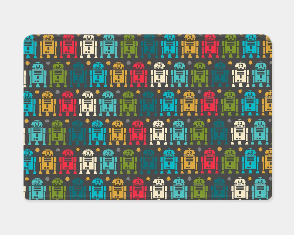 Bath Mat Star Wars Bathroom mat R2D2 bathroom mat Robots