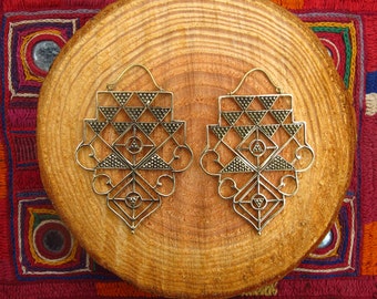 Earrings - sacred geometry