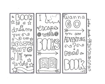printable bookmarks etsy