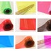12 Gauge Tinted Plastic Vinyl Fabric 54" Wide Sold By The Yard