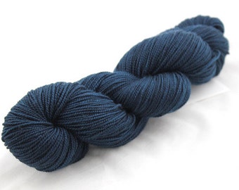 All Nighter - Thesis, Hand Dyed Superwash Merino Cashmere Nylon (MCN) Sock Yarn