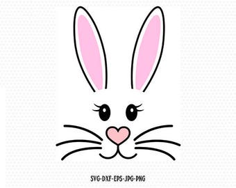 Bunny Face Svg Free Download - 85+ Crafter Files