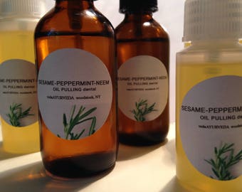 Nasya (nasal) ayurvedic oil