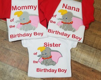 dumbo birthday shirts