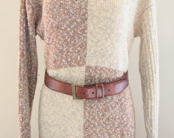 Excellent Condition Vintage Irish Made Knit-FALCARA of IRELAND-Oversized Tunic
