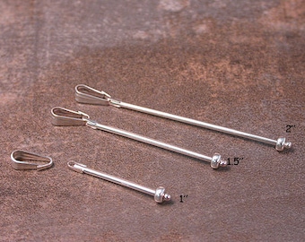 Michael Barley Quick Switch Posts Interchangeable Bead Posts Sterling Silver or Gold Filled Divine Spark Designs