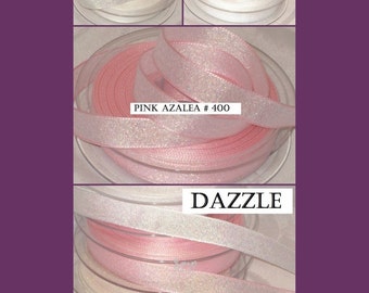 Dazzle Ribbon 3 Colours 4 Widths 3 lengths