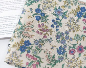 Laminated Cotton Fabric Blue By The Yard