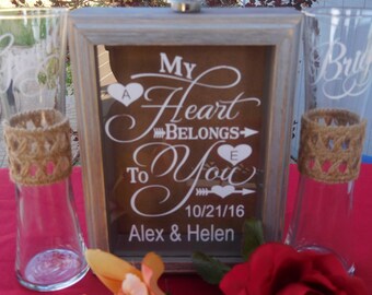 Rustic Sand Ceremony Set