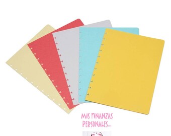 Notebook for the Control of personal finances
