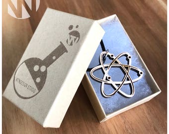 Atom Science Necklace Pendant