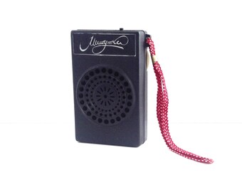 VINTAGE SOVIET portable pocket RADIO transistor , for him, gift idea.