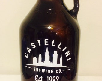 Personalized Beer Growlers