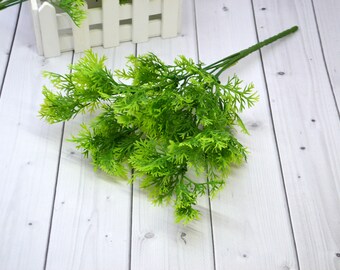 Christmas greenery Pine needles Christmas plant Pine trees Wrapping gift DIY Christmas wreath Artificial pine Artificial floral Fake pine