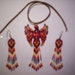 Brick Stitch Sculpted Phoenix / Fire Bird Seed Beading PDF E-File Fringe Pendant Pattern-261